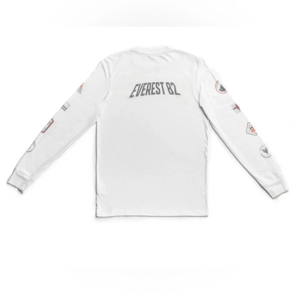 Sz M Sz M Woods Men Made in Canada Everest '82 Long-Sleeve Shirt white - Picture 1 of 8